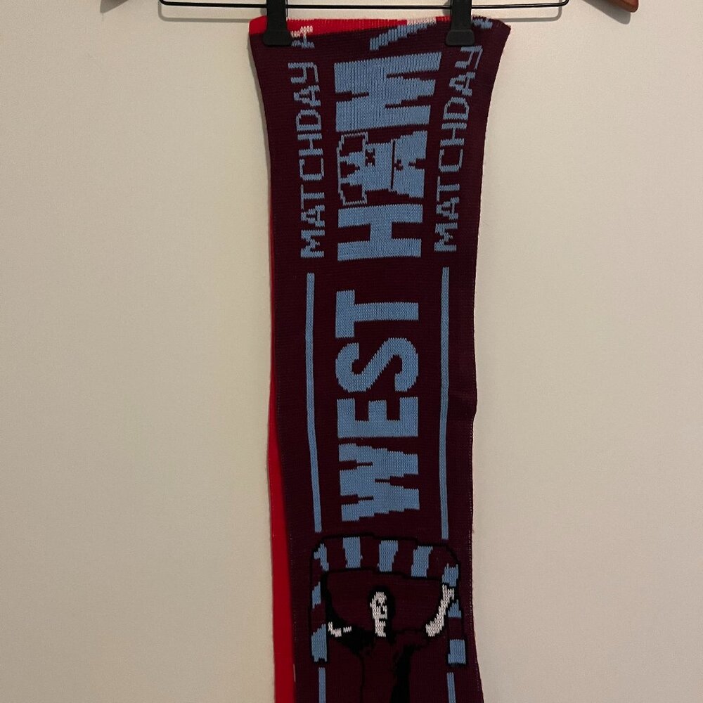 West Ham vs. Liverpool scarf